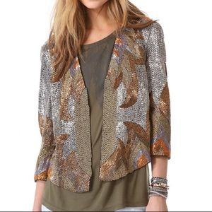 Haute Hippie Beaded Jacket. M.